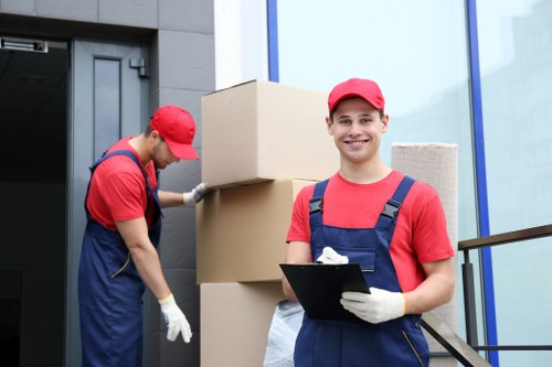 Moving truck support for Belsize Park residential moves