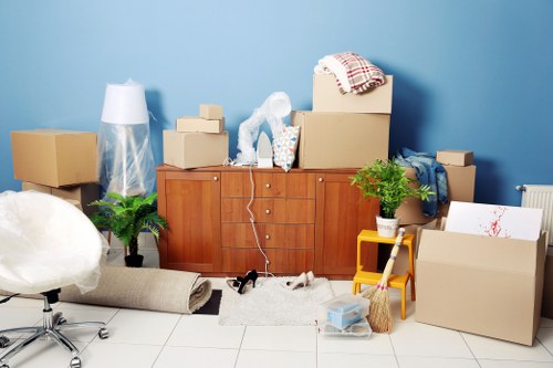 Careful furniture transport for a local move in Belsizepark