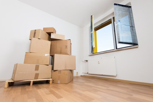 Transport and delivery details being confirmed for a moving job