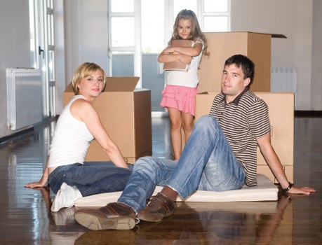 Packing and loading support for a Belsizepark house move